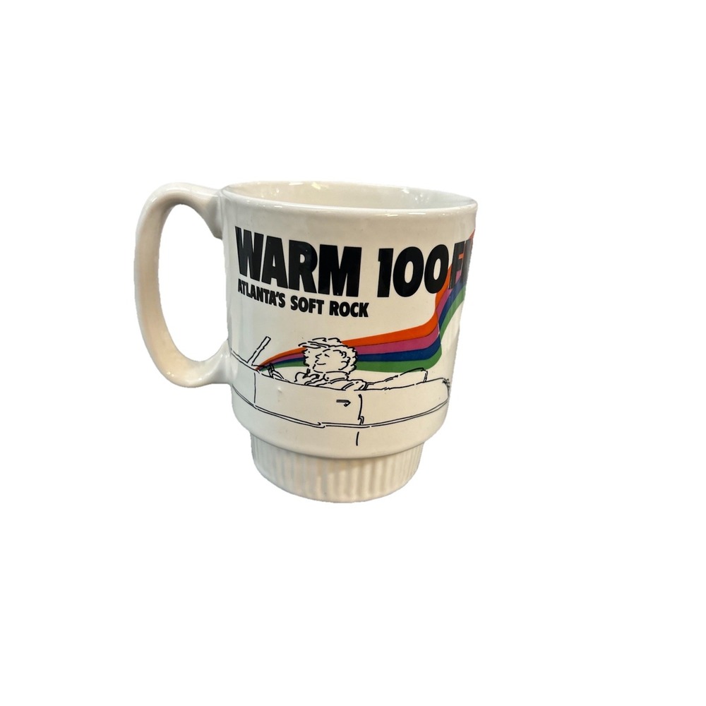 Warm 100 Radio Vintage Coffee‎ Mug Atlanta